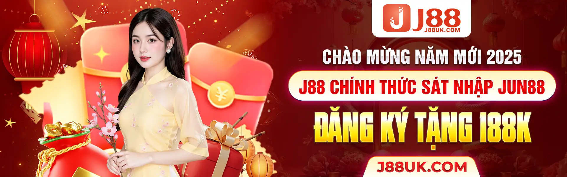 chào mừng năm mới J88 sát nhập jun88 trải nghiệm tặng 888k